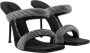 Alexander Wang Zwarte Leren Hakken Muiltjes Sandalen - Thumbnail 2