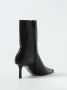 Alexander Wang Zwarte Leren Ketting Enkellaarzen - Thumbnail 2