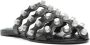 Alexander wang Slippers & Mules Rexa Cage Slide Flat Shoes Leather Black in zwart - Thumbnail 3