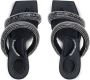 Alexander Wang Zwarte Zijde & Nylon Sandalen - Thumbnail 2