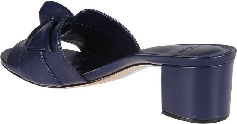 Alexandre Birman Oceana Blokhak Muiltjes Blue Dames