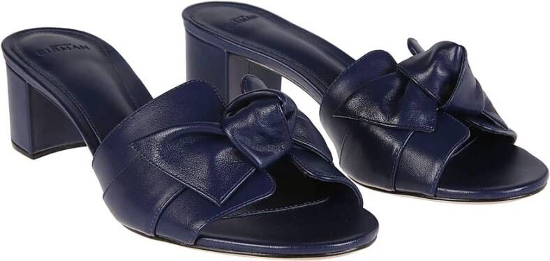 Alexandre Birman Oceana Blokhak Muiltjes Blue Dames