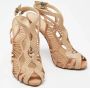 Alexandre Birman Pre-owned Leather sandals Beige Dames - Thumbnail 4