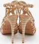 Alexandre Birman Pre-owned Leather sandals Beige Dames - Thumbnail 5