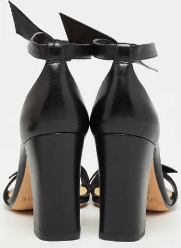 Alexandre Birman Pre-owned Leather sandals Black Dames