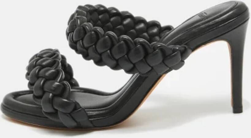 Alexandre Birman Pre-owned Leather sandals Black Dames