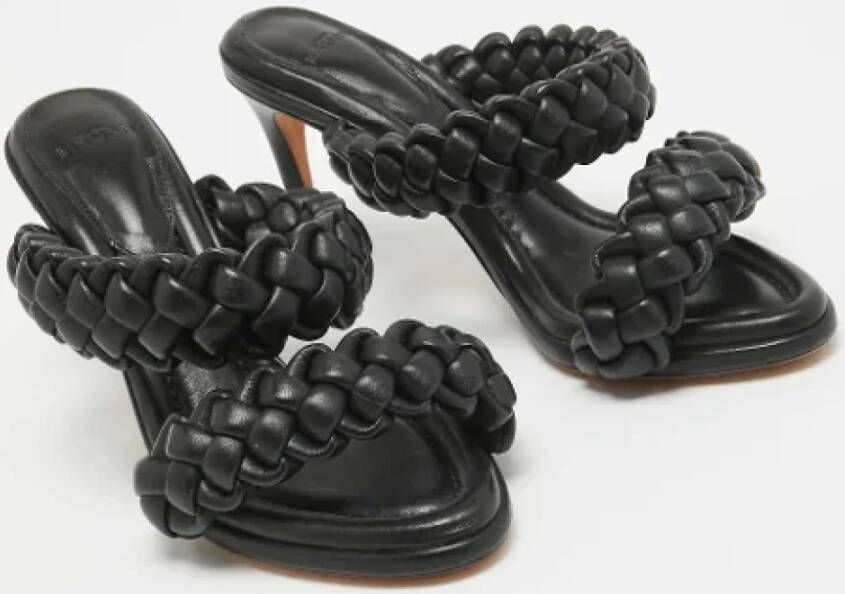 Alexandre Birman Pre-owned Leather sandals Black Dames