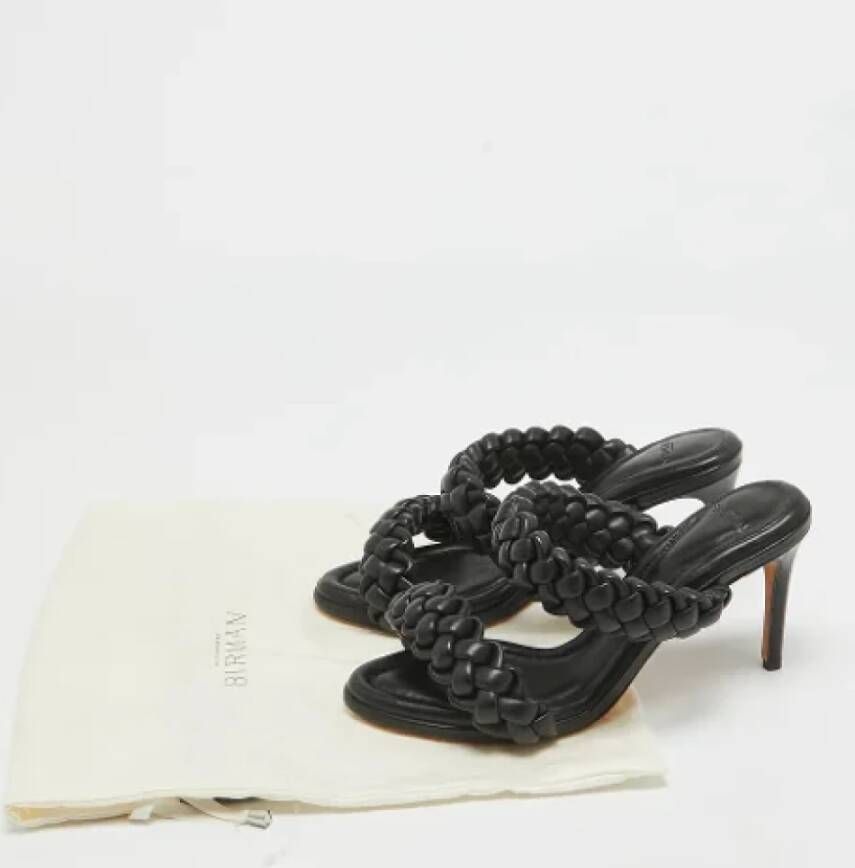 Alexandre Birman Pre-owned Leather sandals Black Dames