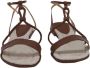 Alexandre Birman Pre-owned Leather sandals Brown Dames - Thumbnail 3