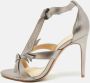 Alexandre Birman Pre-owned Leather sandals Gray Dames - Thumbnail 2