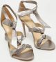 Alexandre Birman Pre-owned Leather sandals Gray Dames - Thumbnail 4