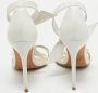 Alexandre Birman Pre-owned Leather sandals White Dames - Thumbnail 5