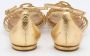 Alexandre Birman Pre-owned Leather sandals Yellow Dames - Thumbnail 4