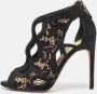 Alexandre Birman Pre-owned Mesh sandals Black Dames - Thumbnail 2