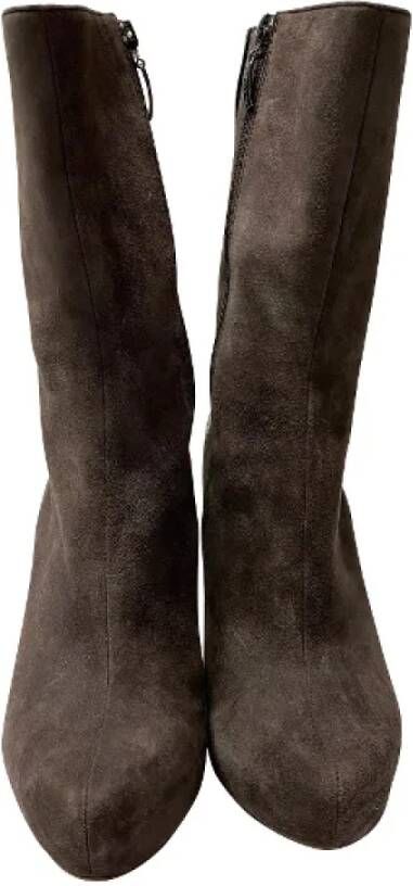 Alexandre Birman Pre-owned Suede boots Brown Dames