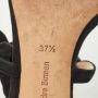 Alexandre Birman Pre-owned Suede sandals Black Dames - Thumbnail 8