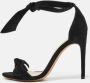 Alexandre Birman Pre-owned Suede sandals Black Dames - Thumbnail 2
