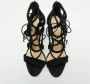 Alexandre Birman Pre-owned Suede sandals Black Dames - Thumbnail 2