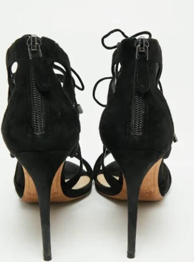 Alexandre Birman Pre-owned Suede sandals Black Dames