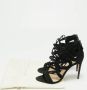 Alexandre Birman Pre-owned Suede sandals Black Dames - Thumbnail 8