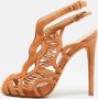 Alexandre Birman Pre-owned Suede sandals Brown Dames - Thumbnail 2