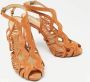 Alexandre Birman Pre-owned Suede sandals Brown Dames - Thumbnail 4