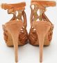 Alexandre Birman Pre-owned Suede sandals Brown Dames - Thumbnail 5