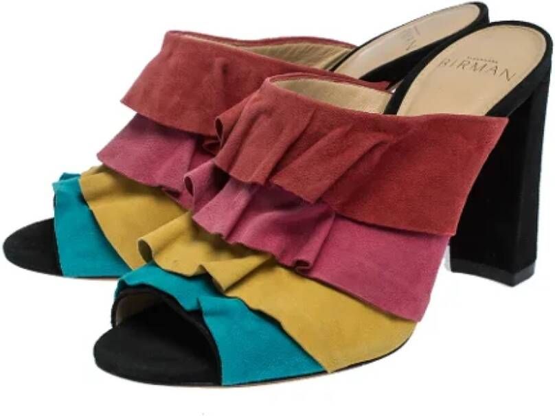 Alexandre Birman Pre-owned Suede sandals Multicolor Dames