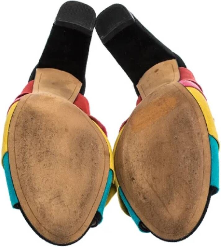 Alexandre Birman Pre-owned Suede sandals Multicolor Dames