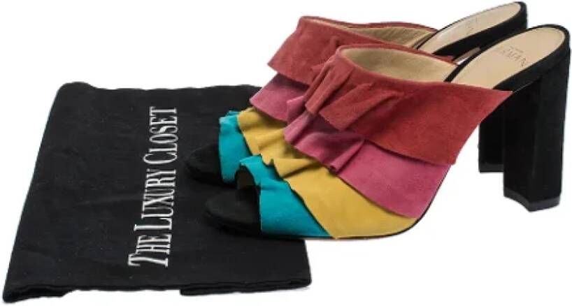 Alexandre Birman Pre-owned Suede sandals Multicolor Dames