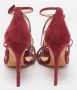 Alexandre Birman Pre-owned Suede sandals Red Dames - Thumbnail 5