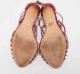 Alexandre Birman Pre-owned Suede sandals Red Dames - Thumbnail 6
