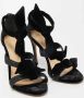 Alexandre Birman Pre-owned Velvet sandals Gray Dames - Thumbnail 4