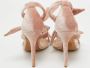 Alexandre Birman Pre-owned Velvet sandals Pink Dames - Thumbnail 5