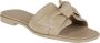 Alexandre Birman Vierkante Platte Sandalen Beige Dames - Thumbnail 2