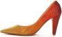 Alexandre Vauthier Bicolor Leren Pump Stiletto Hak Multicolor Dames - Thumbnail 5