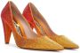 Alexandre Vauthier Bicolor Leren Pump Stiletto Hak Multicolor Dames - Thumbnail 6