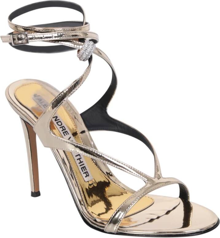 Alexandre Vauthier High Heel Sandals Grijs Dames