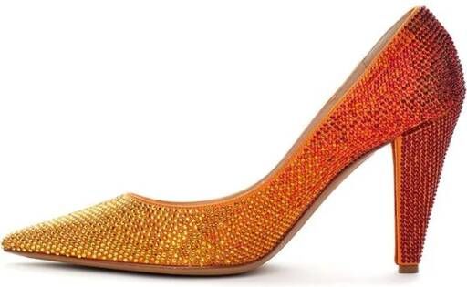 Alexandre Vauthier Luxe Bicolor Strass Pumps Multicolor Dames