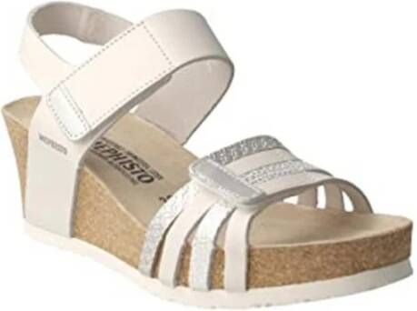 Allrounder Witte dames sleehak sandalen
