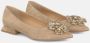 Alma en Pena Ballerina met puntige neus en strass Beige Dames - Thumbnail 3