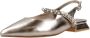Alma en Pena Platte slingback schoen met kristallen Yellow Dames - Thumbnail 5