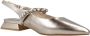 Alma en Pena Platte slingback schoen met kristallen Yellow Dames - Thumbnail 8
