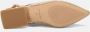 Alma en Pena Glitter Platte Schoen Beige Dames - Thumbnail 8