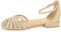 Alma EN Pena Beige Platte Sandalen met Bandjes - Thumbnail 5