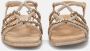 Alma en Pena Beige Sandalen Elegant Comfortabel Zachte Zool Beige Dames - Thumbnail 6