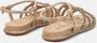 Alma en Pena Beige Sandalen Elegant Comfortabel Zachte Zool Beige Dames - Thumbnail 7
