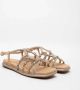 Alma en Pena Beige Sandalen Elegant Comfortabel Zachte Zool Beige Dames - Thumbnail 10