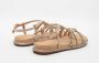 Alma en Pena Beige Sandalen Elegant Comfortabel Zachte Zool Beige Dames - Thumbnail 12