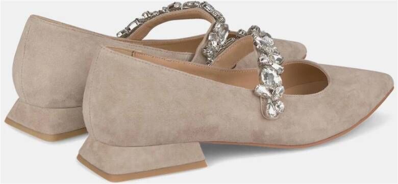 Alma EN Pena Camel Ballerina met Versierd Detail